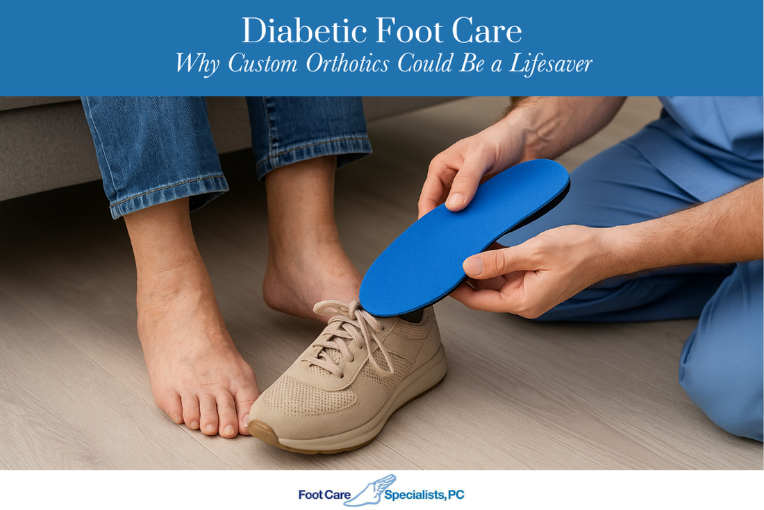 Diabetic Foot Care – Why Custom Orthotics Could Be a Lifesaver